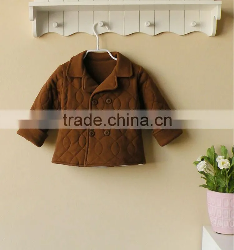 mom and bab 2012 Winter babies clothes 100% cotton quilted tops