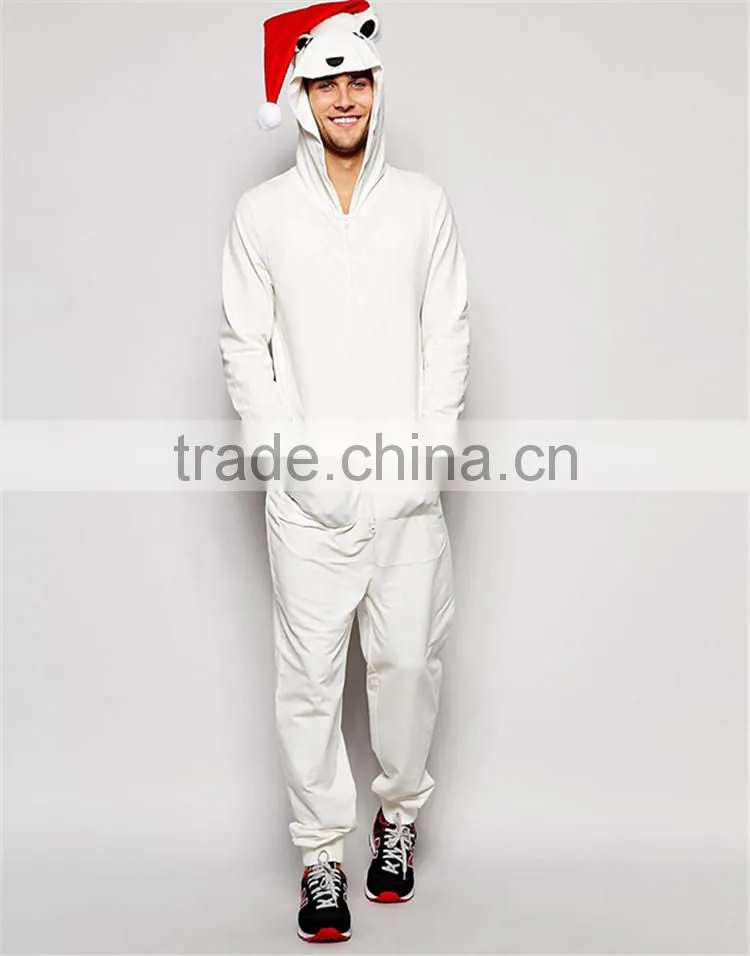 PA0010A Loungewear Christmas Polar Bear Onesie