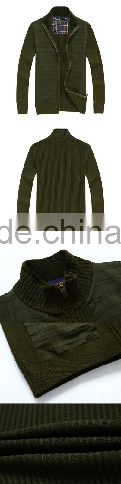 Fashion Design Custom Logo Mens Military Uniforms Olive Green Jacket