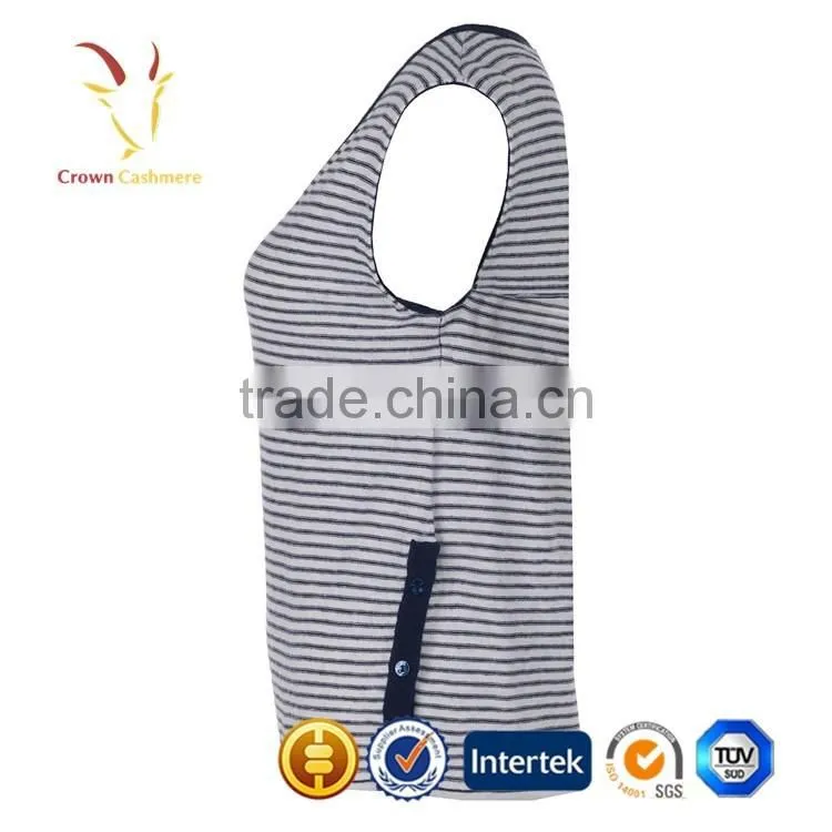Short Sleeve Long Dress Pattern Knitted Cashmere Sweater