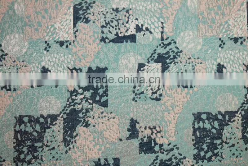 Factory jacquard polyester cheap fabric for textile