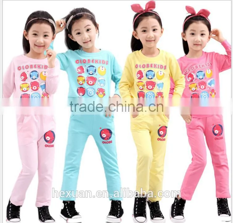 Loveslf High quality children clothing set/children clothes/ child clothes,autumn boys clothing girls clothing child