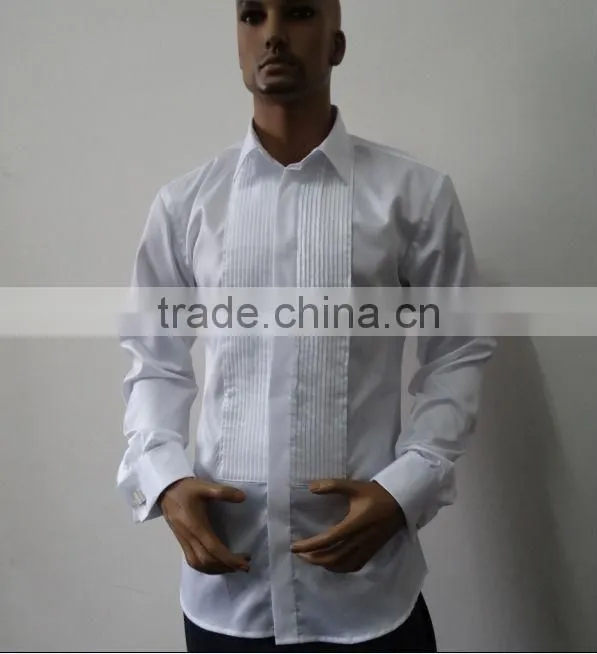 latest high quality mens wedding tuxedo dress shirts