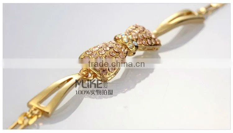 Bow-Tie 925 silver bracelet with Crystal M3007