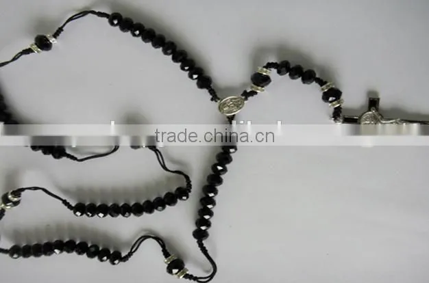 Fashion design Cross Necklace beads pendant