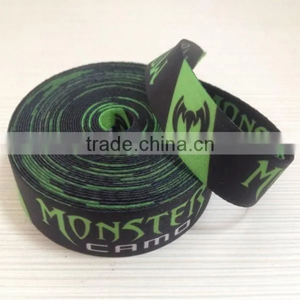 Single Face Style hot transfer printed grosgrain ribbon