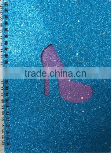 Colorful glitter paper for craft cups and clock decoration