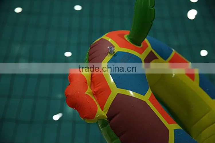The new 2014 baby swim ring The tortoise take a boat pattern by PVC inflatable boat
