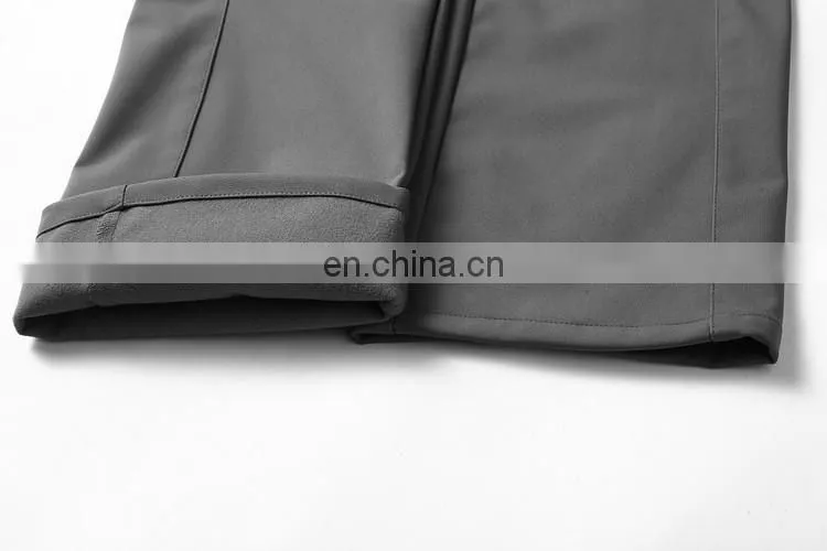 Women Winter Outdoor polyester Bonded Micro Fleece Softshell Trousers