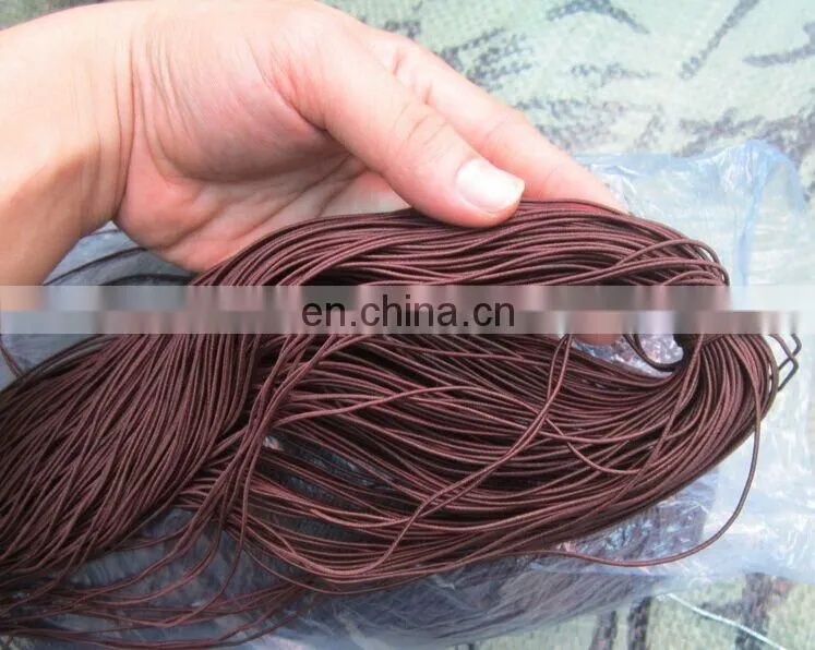 2mm high quality round elastic band for underwear