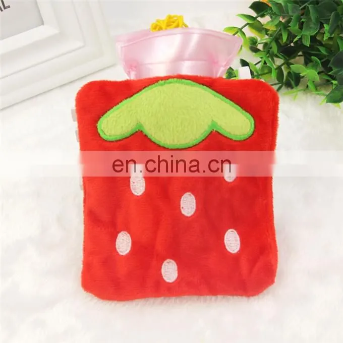 hot sale cartoon embroidery hot water bottle hot water bottle in stock