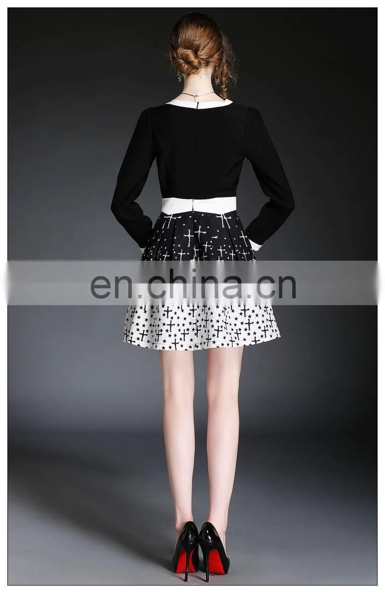 Wholesale high quality ladies knit dress OEM, high quality dress fashion