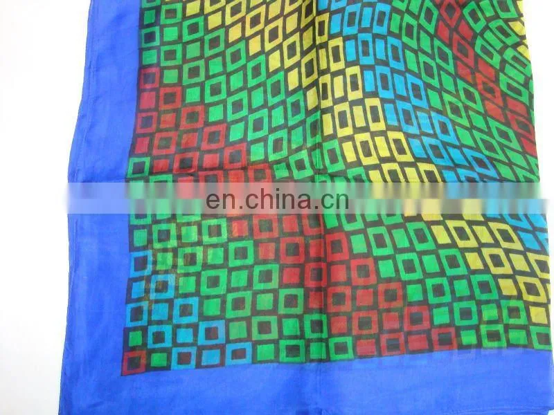 100% Silk Printed Scarves