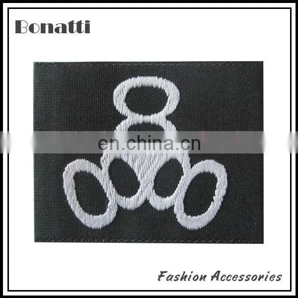 high definition woven label for garments
