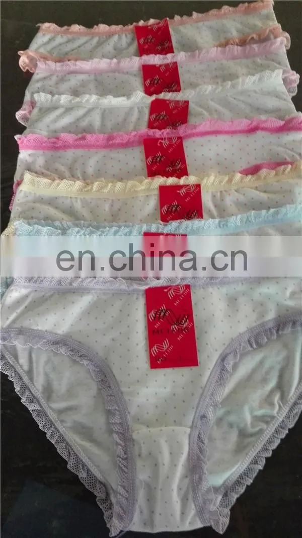 sexy girls preteen underwear cotton stocklot