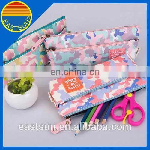 promotion rounded pencil bag, printed pencil case