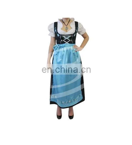 Bavarian Dirndl Dress for Oktoberfest/ Traditional Bavarian Dirndl/German Long Dirndls Dress (Traditional Bavaria Dirndls)