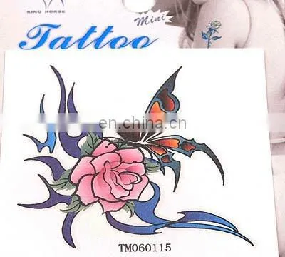 Butterfly Glitter tattoo