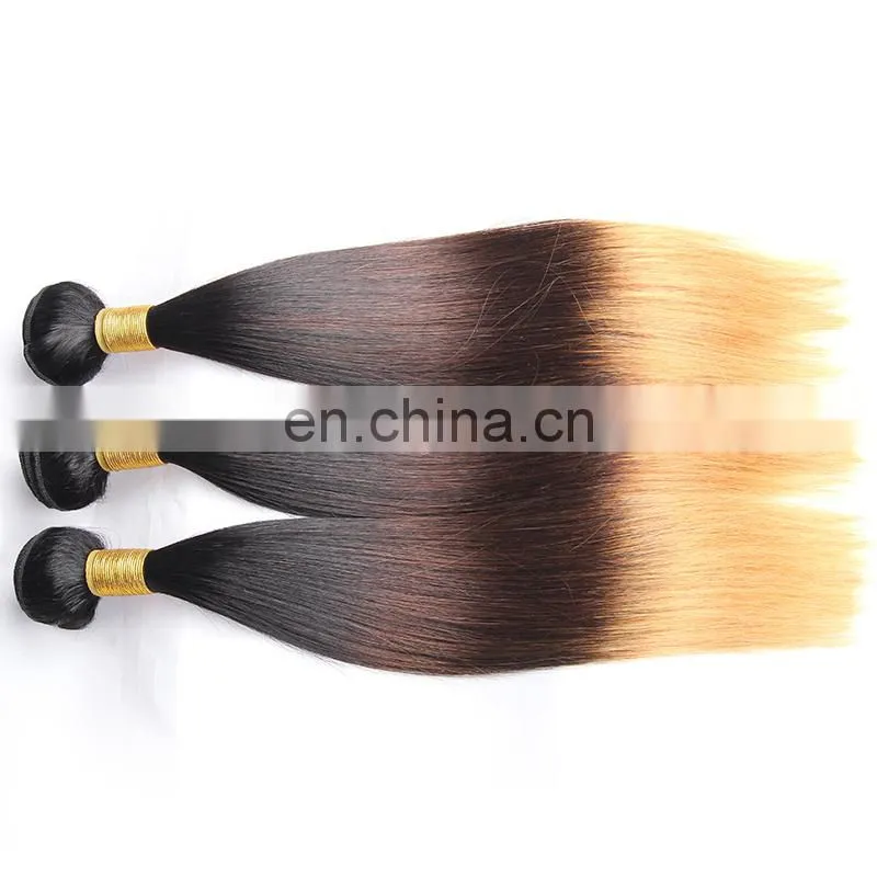 wholesale darling hair brazilian 100% human ombre hair extensions hair coloring