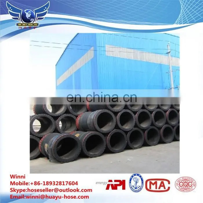 Slurry Sand Discharge Dredge And Suction Rubber Hose/Flexible Rubber Suction Hose For Dredging/Mining