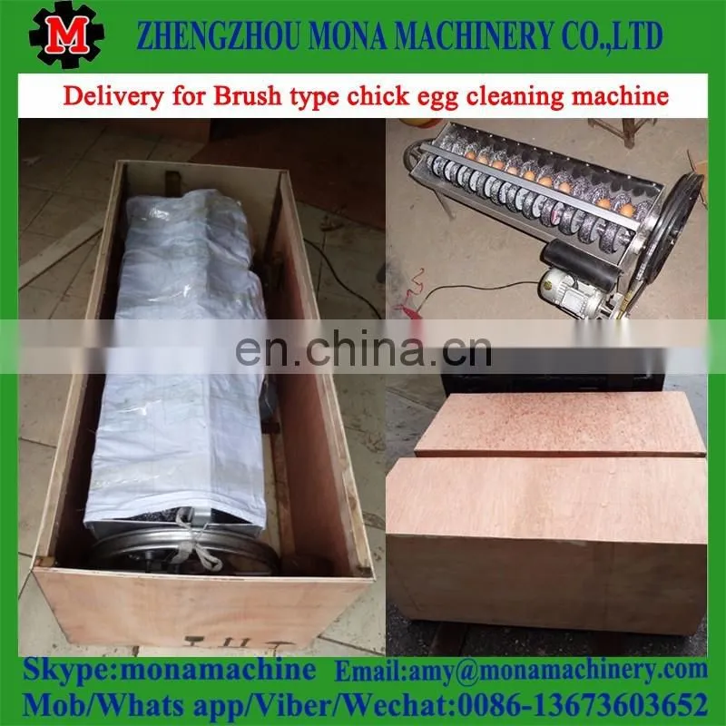 Successed technical reliable quality machine automatic brush type egg washing machine for sale