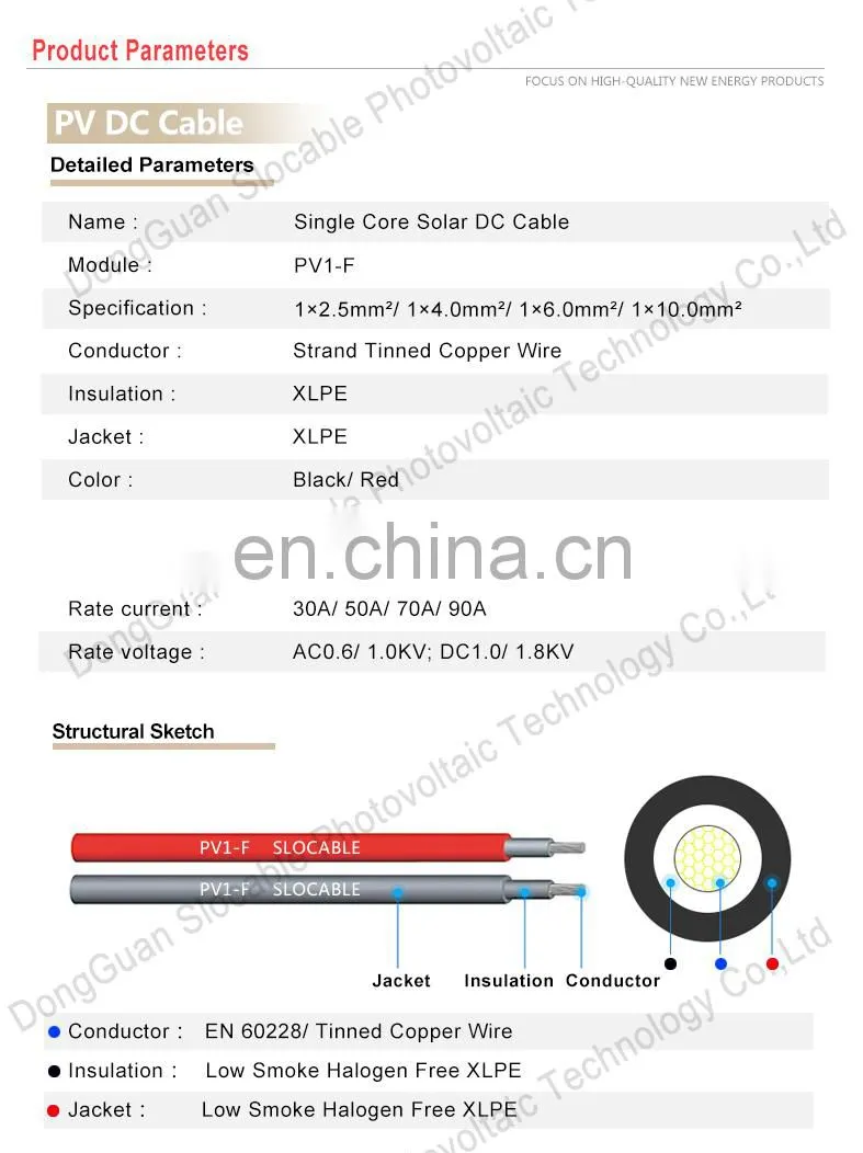 Double sheathed cable 6mm hotsell PV cable