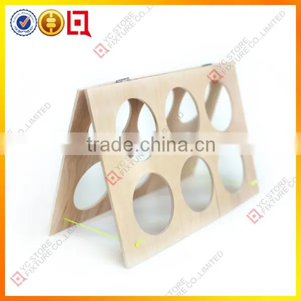 countertop using Wood acrylic food display rack