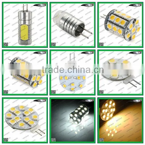 G4 4.5W Led High Power 360 degree DC 8-30V COB rv dome home light lamp