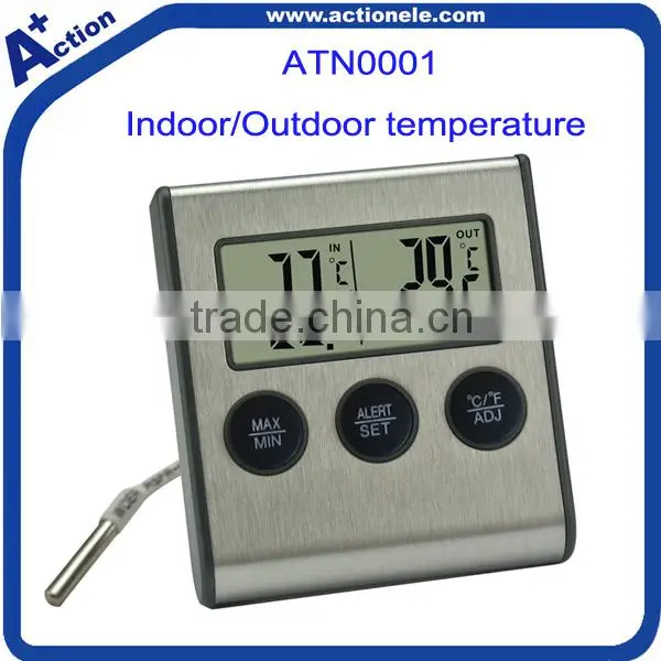 Indoor/Outdoor Digital Room Thermometer