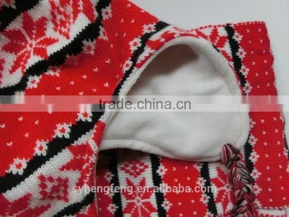 2015 women fashion Two-pieces knitted hat and scarf