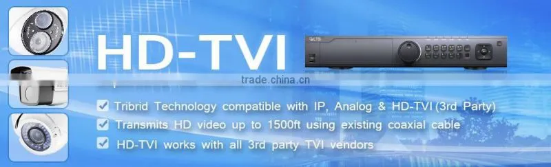 surveillance CCTV camera system TVI 1080P indoor home security dome camera 6mm dome CCTV camera
