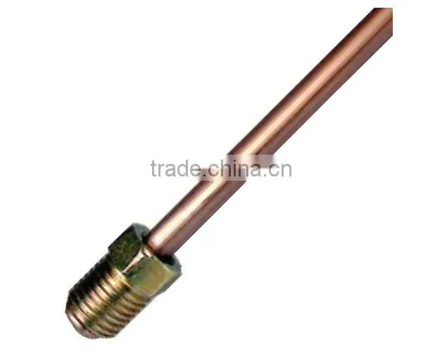 Inverted fuel line tubing connector