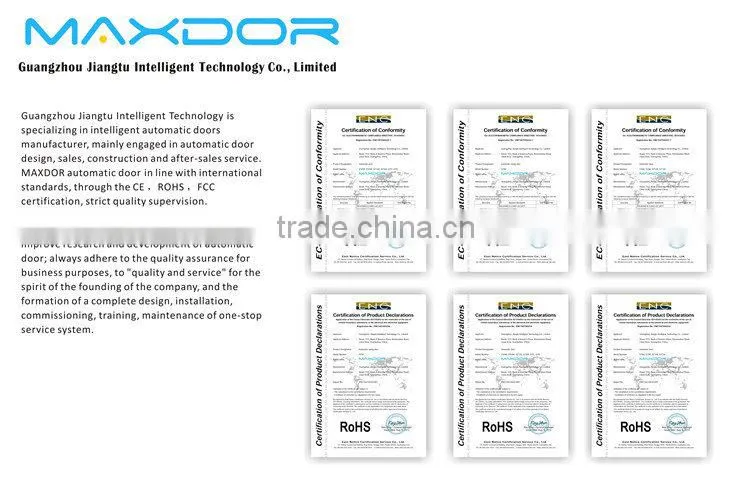 Maxdor automatic swing doors system