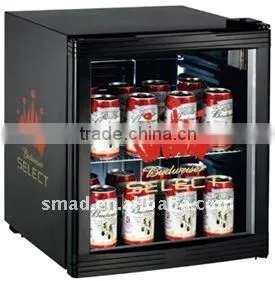 Glass door mini beverage drinks beer refrigeratored showcase cooler