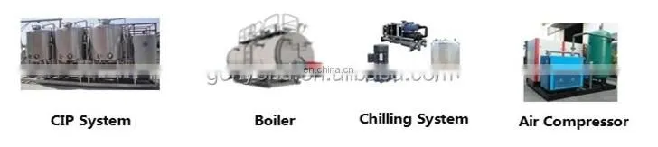 Factory 500L per hour Evaporated milk making filling canning machine processing plant Sweetened condensed milk production line