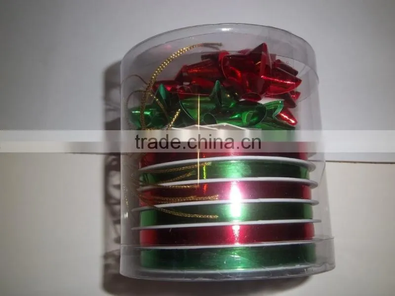 Wholesale metallic ribbon for graduation party, pp ribbon,polyester satin ribbon bow