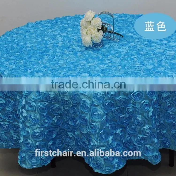 Wedding Decoration Red Rose Table Cloth HM-ZB62