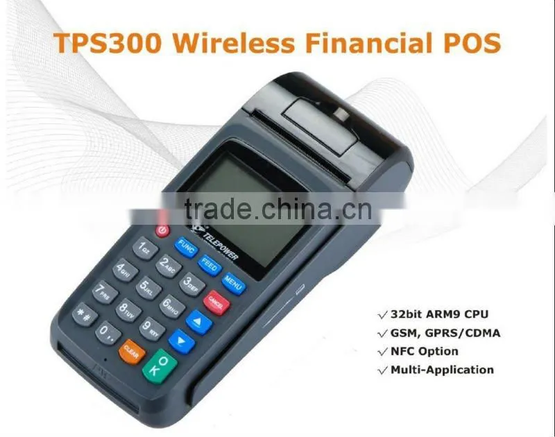 *Telpo TPS300 EFT pos,GPRS POS EMV/PCI POS(LOW COST)