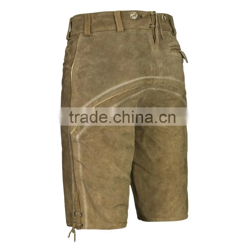 German Bavarian Oktoberfest Trachten Short Length Lederhosen-All Sizes Available