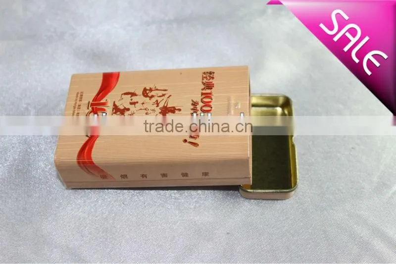 metal cigarette tin box custom