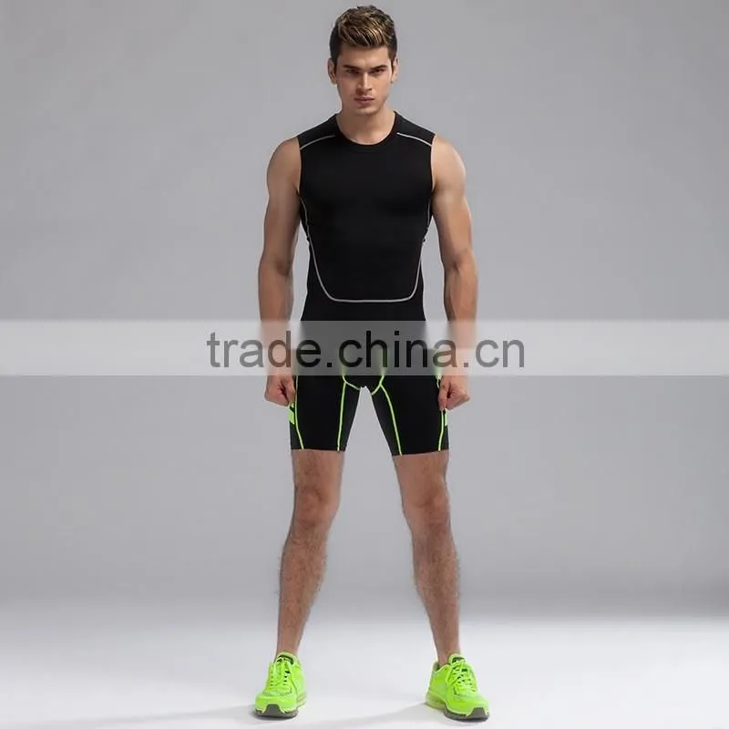 (OEM/ODM Factory)Mens Compression Base Layer Under Wear Sports Outdoor Short Sleeve Shirts