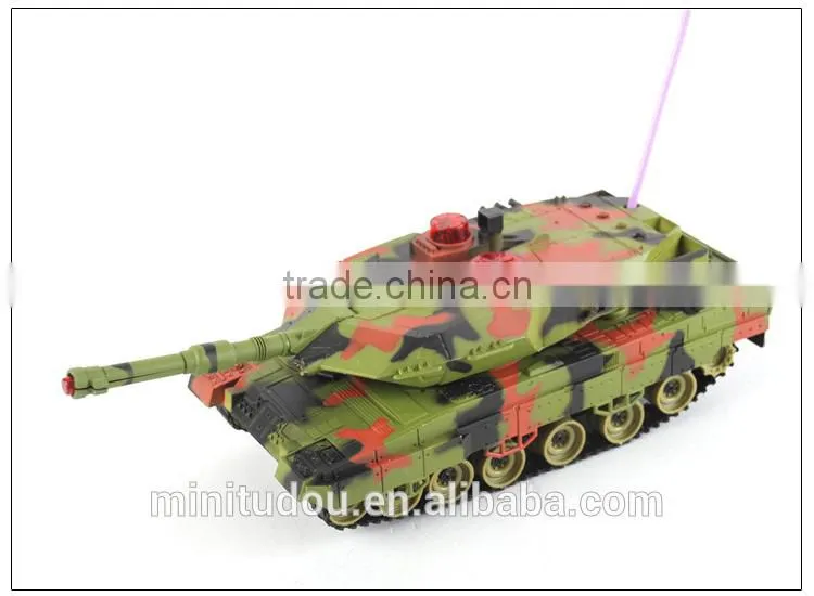2014 NEW RC plastic toys rc combat tank RC tank (2pcs in a color box)