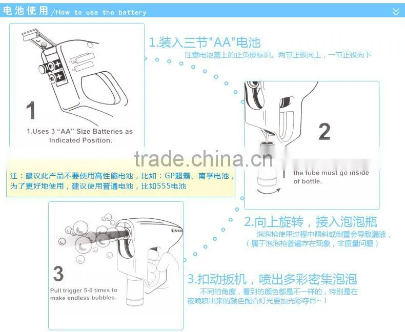 Children Toy Bubble Gun Hot Toys Supplied Blowing Bubbles Toy ,Blowing Bubbles