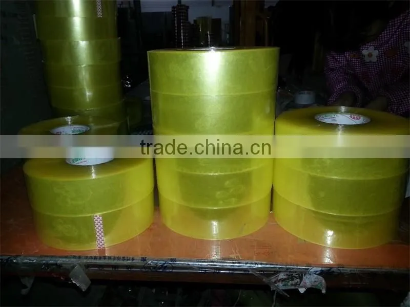 Bopp Transparent Jumbo Roll Tape,Custom Packing Tape,Acrylic Water Activated Adhesive Tape,Clear/Transparent Printing Tape