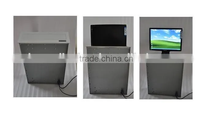 BW-LU19 Electric LCD Monitor Lift Box For Board Table