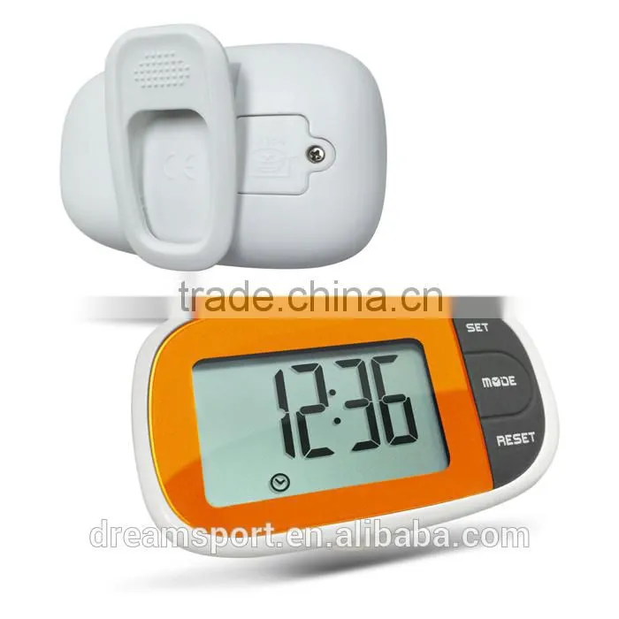 OEM Digital manual use pedometerr with step counter