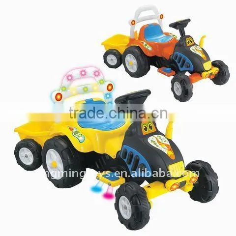 electric tractor children truck with music and lamp