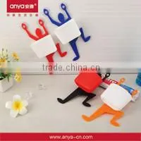 D710 New Design Bathroom Ware Accessories Elephant Shaped Hanging Soap Holder Plastic Soap Case Shower Dish Soap