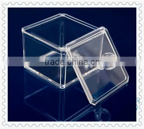Hot Sale Acrylic Cosmetic Storage Box Plastic With Lids High quality