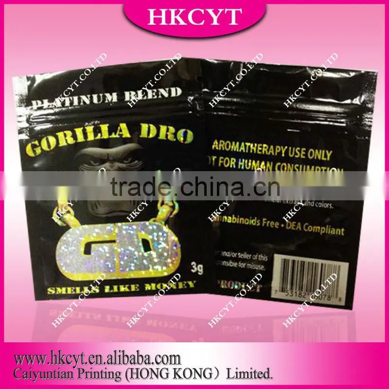 klimax potpourri bag with different flavors for 3g/10g